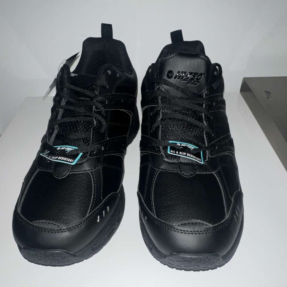 17N11/HI-TEC Pro HT SR Fusion Black X-Wide Men's Work Sneaker Oil Slip Resistant - Picture 3 of 11